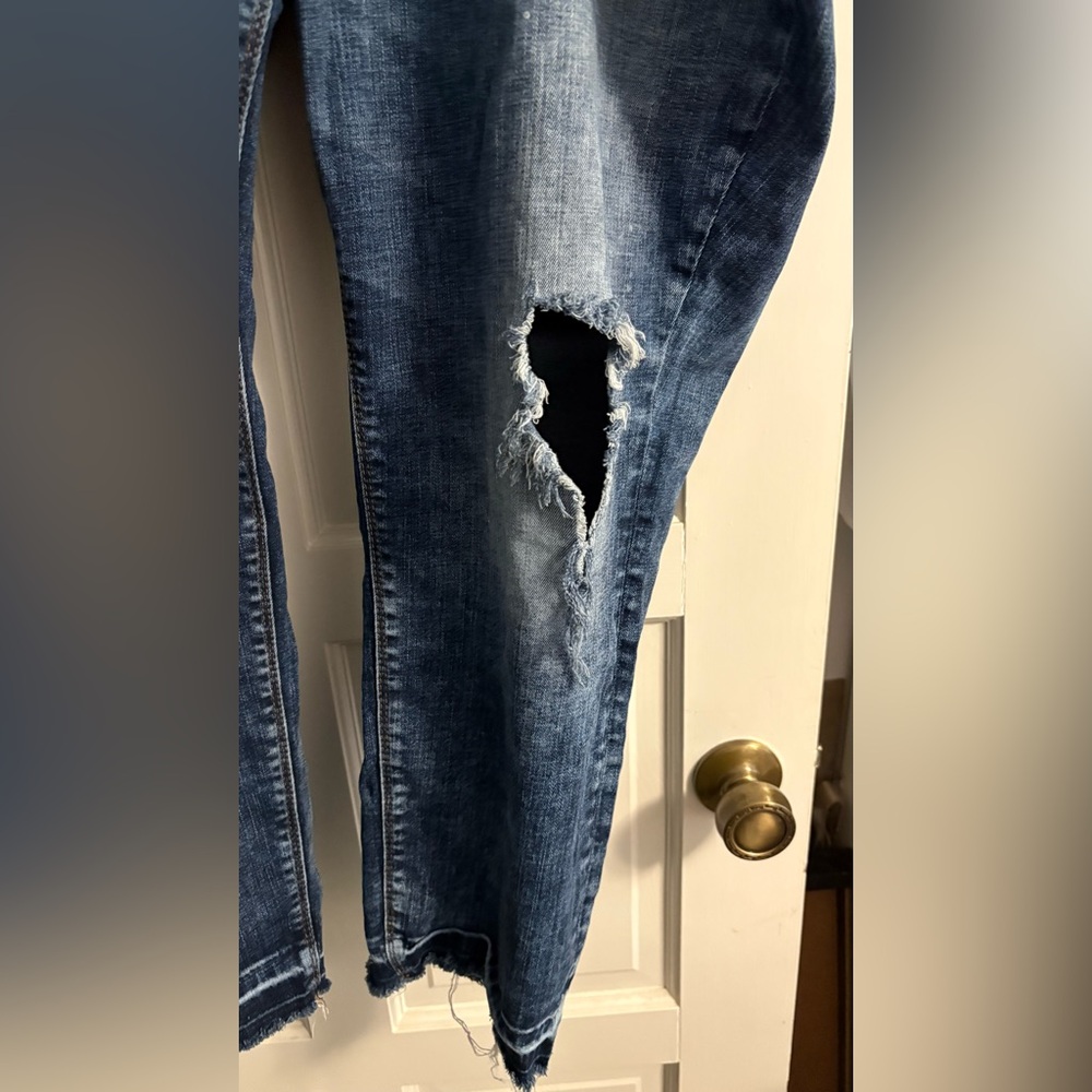 Silver Jeans Women’s SAM Distressed Jeans Plus Size 24 - Picture 7 of 12